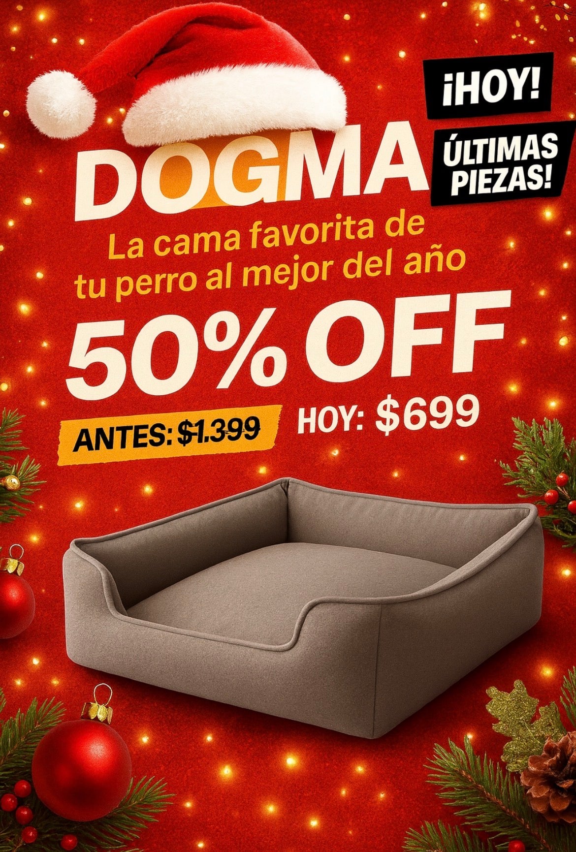 DOGMA CloudBed la cama ortopédica que cuida sus articulaciones