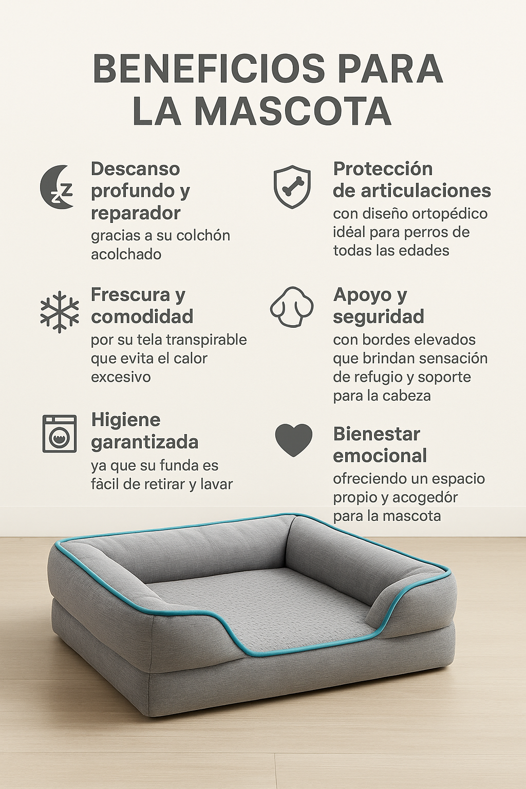 DOGMA CloudBed la cama ortopédica que cuida sus articulaciones