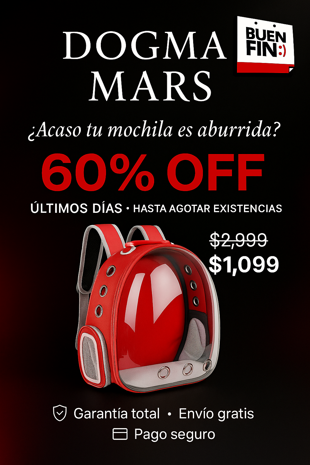 DOGMA AirPack la mochila para perros