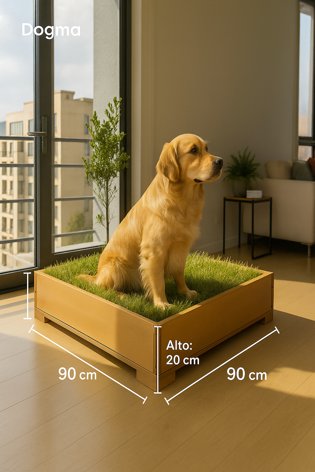 DOGMA LawnBox mantiene tu hogar limpio y sin olores.