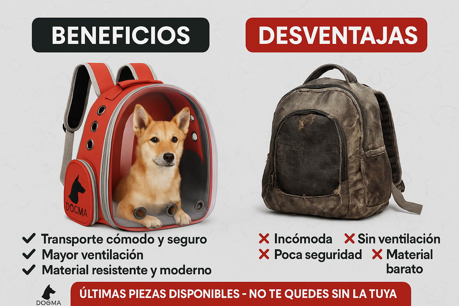 DOGMA AirPack la mochila para perros