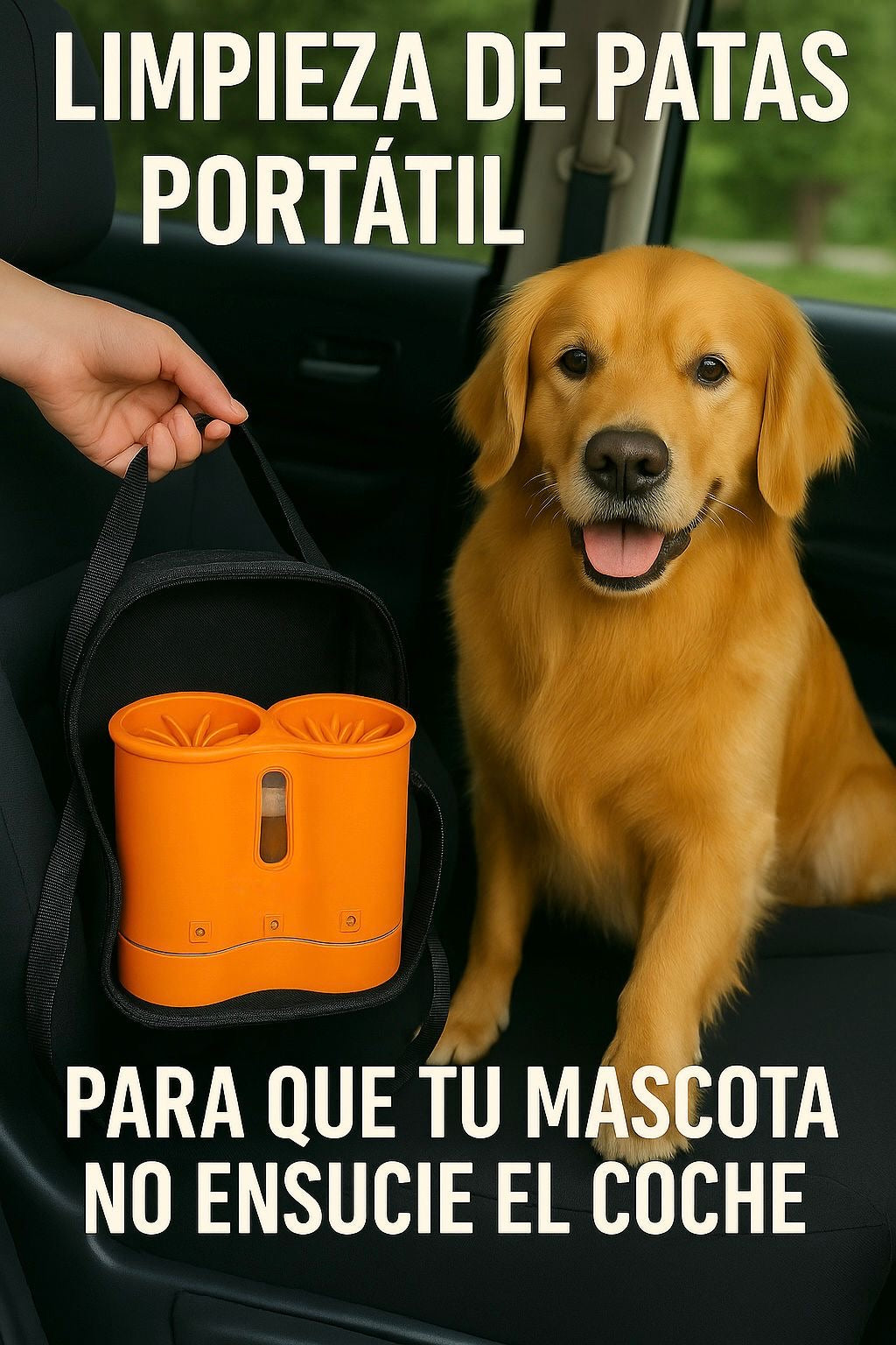 DOGMA PawClean – Limpiador de Patas 2 en 1