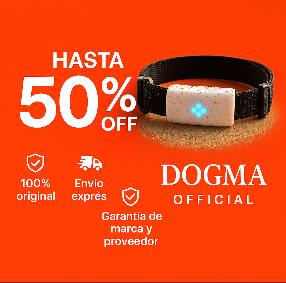 DOGMA SmartTrack – Collar GPS Inteligente para Mascotas