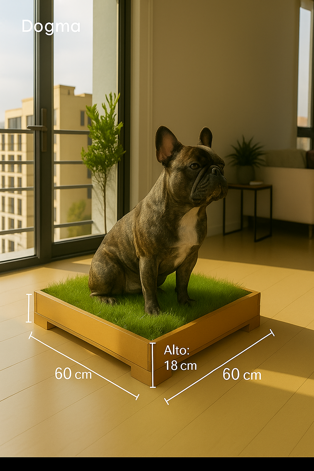 DOGMA LawnBox mantiene tu hogar limpio y sin olores.
